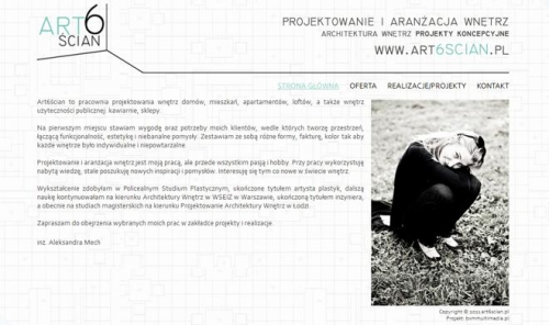 projektant wnętrz | Tworzenie stron Warszawa